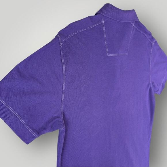 Jos A Bank Short Sleeves Travel Tech Performance Polo Knit Shirt Size XL Purple - Picture 10 of 14